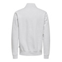 ONLY & SONS Ceres Sweatshirt - Super Light Grey Melange