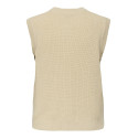 JDY Stella Strik Vest - Whitecap Gray