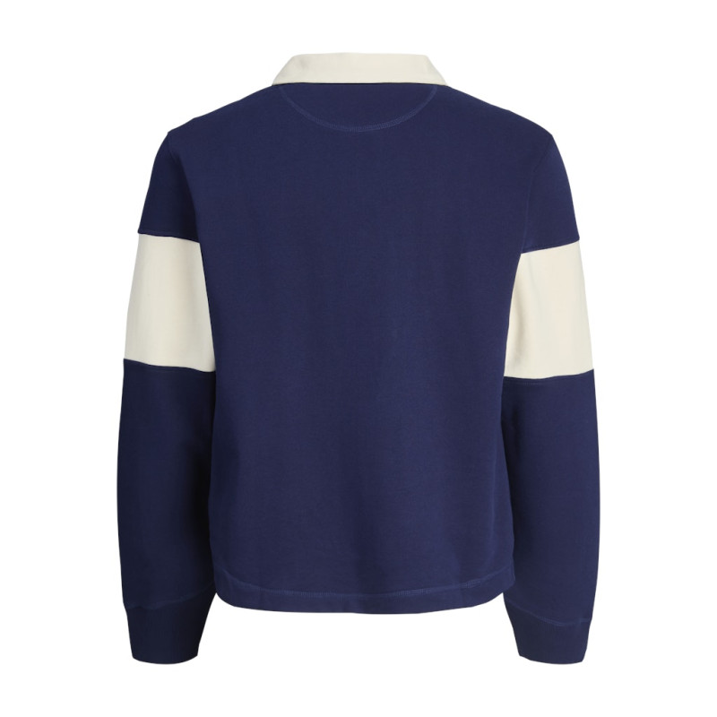 JACK & JONES Norrebro Blocking Polo - Ocean Cavern