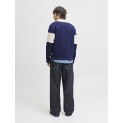 JACK & JONES Norrebro Blocking Polo - Ocean Cavern