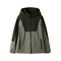 NAME IT KIDS Alfa08 Softshell Jakke - Dusty Olive