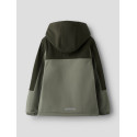 NAME IT KIDS Alfa08 Softshell Jakke - Dusty Olive