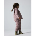 NAME IT MINI Moon Quiltet Glitter Sæt - Woodrose