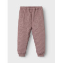 NAME IT MINI Moon Quiltet Glitter Termosæt - Woodrose