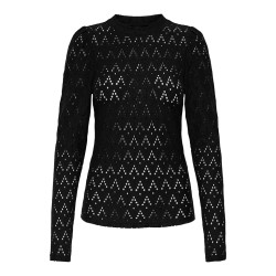ONLY Cattleya L/S Bluse - Sort