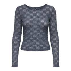 ONLY Lola L/S Blonde Bluse - Ombre Blue