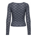 ONLY Lola L/S Blonde Bluse - Ombre Blue