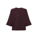 ONLY Simoni 3/4 Strik Pullover - Port Royale