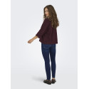 ONLY Simoni 3/4 Strik Pullover - Port Royale