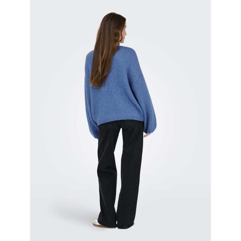 JDY Dinea L/S Vendbar Strik Pullover - Ebb And Flow
