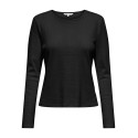 ONLY Bremen L/S Bluse - Sort