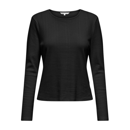 ONLY Bremen L/S Bluse - Sort