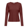 ONLY Bremen L/S Bluse - Madder Brown