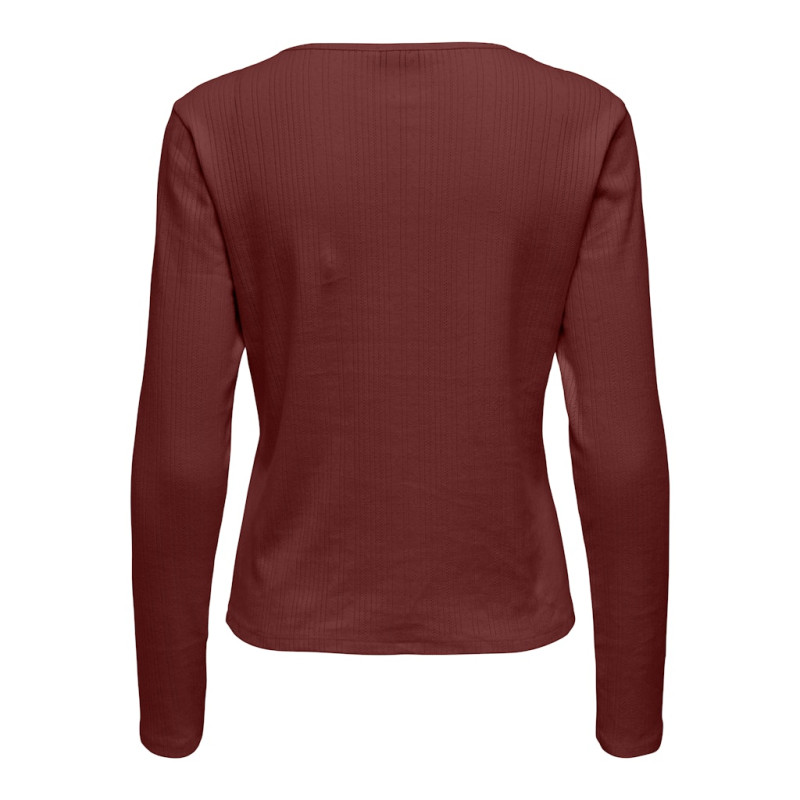 ONLY Bremen L/S Bluse - Madder Brown