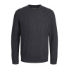 JACK & JONES JUNIOR Sean Kabelstrik Pullover - Dark Navy