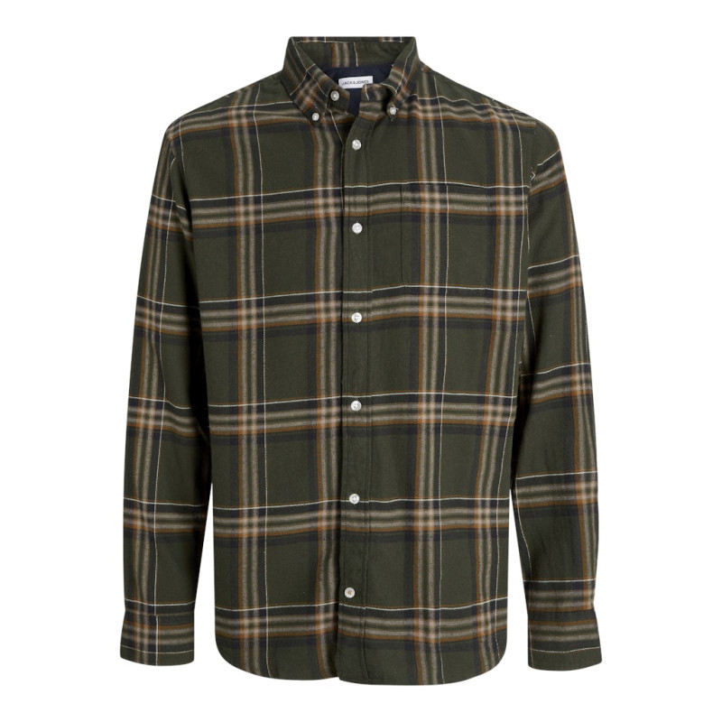 JACK & JONES Classic Flannel L/S Skjorte - Rosin