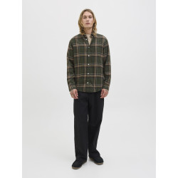 JACK & JONES Classic Flannel L/S Skjorte - Rosin