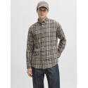 JACK & JONES Classic Flannel L/S Skjorte - Otter