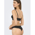 ONLY Chloe 3-Pak Blonde Trusser - Sort