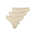 ONLY Chloe 3-Pak Blonde Trusser - Peach Taffy