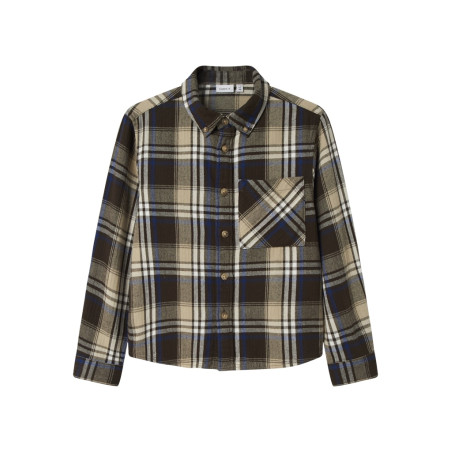 NAME IT KIDS Noland L/S Skjorte - Delicioso