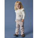 NAME IT MINI Ninea Bluse - Cloud Dancer
