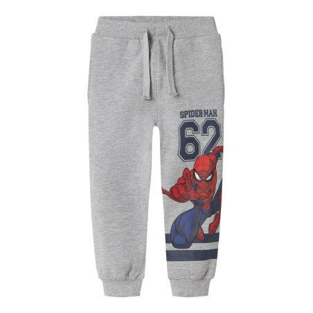 NAME IT MINI adam Spider Joggingbukser - Grey Melange