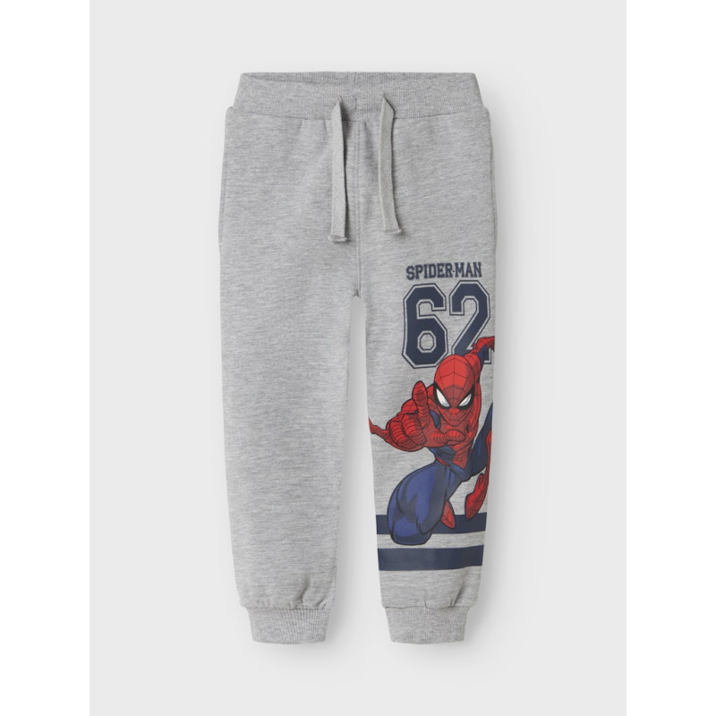 NAME IT MINI adam Spider Joggingbukser - Grey Melange