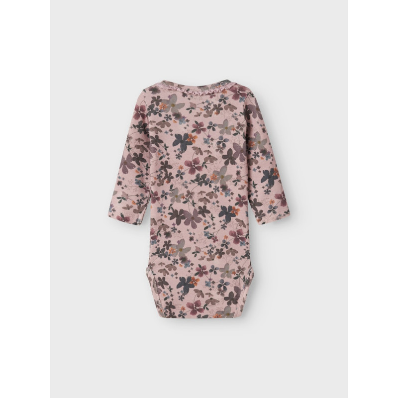 NAME IT BABY Naline L/S Bodystocking - Burnished Lilac