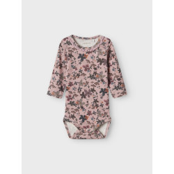 NAME IT BABY Naline L/S Bodystocking - Burnished Lilac