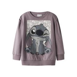 NAME IT Mini Arina Stitch Sweatshirt - Toadstool