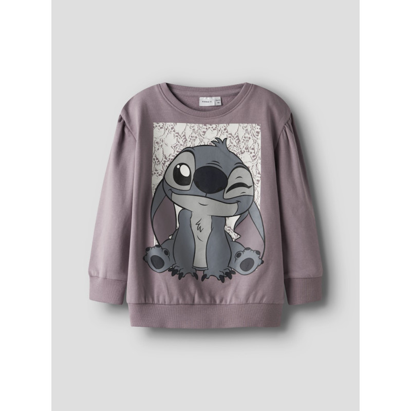 NAME IT Mini Arina Stitch Sweatshirt - Toadstool