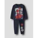 NAME IT MINI Octi Spiderman L/S Nattøjssæt - Navy Blazer