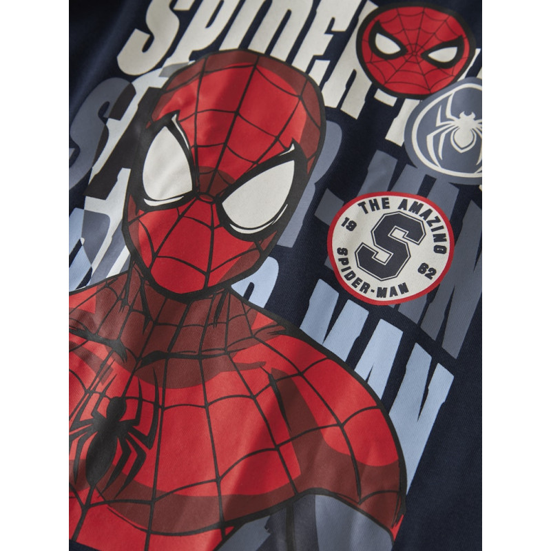 NAME IT MINI Octi Spiderman L/S Nattøjssæt - Navy Blazer