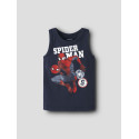 NAME IT MINI Ovile Spiderman Tank Top - Navy Blazer