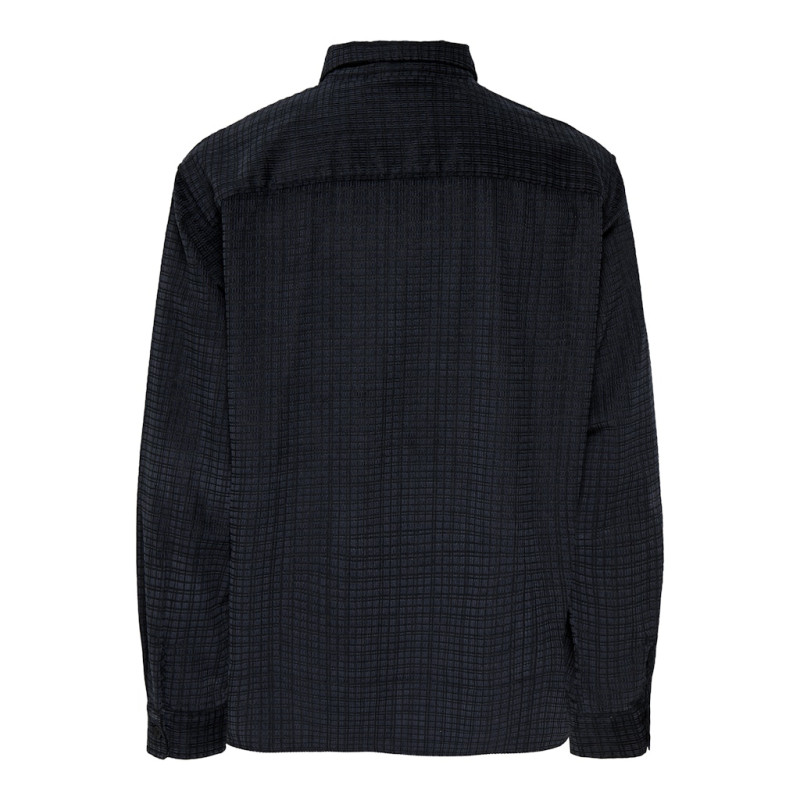 ONLY & SONS Waleed Corduroy Overskjorte - Jet Black