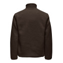 ONLY & SONS Dallas Sherpa Jakke - Coffee Bean
