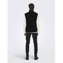ONLY & SONS Dallas Sherpa Teddyvest - Sort