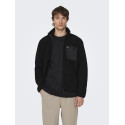 ONLY & SONS Dallas Sherpa Jakke - Sort