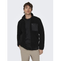 ONLY & SONS Dallas Sherpa Jakke - Sort