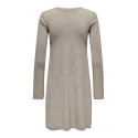 ONLY Amalio L/S Strik Kjole - Fungi