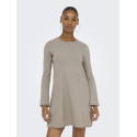 ONLY Amalio L/S Strik Kjole - Fungi