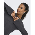 ONLY Amalio L/S Strik Kjole - Dark Grey Melange