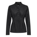 ONLY Nancy Fitted Frakke - Dark Grey Melange