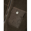 NAME IT Mini Mall Teddy Jakke - Morel