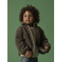 NAME IT Mini Mall Teddy Jakke - Morel
