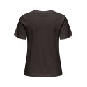 JDY Pisa S/S Print Top - Chocolate Torte
