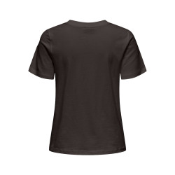 JDY Pisa S/S Print Top - Chocolate Torte