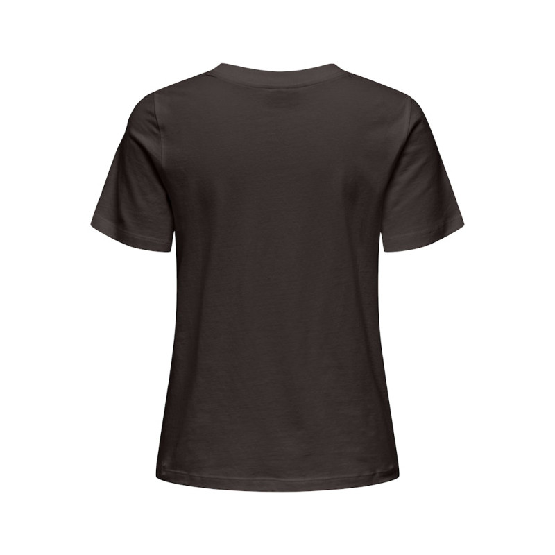JDY Pisa S/S Print Top - Chocolate Torte