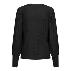 JDY Cathinka L/S Bellsleeve Top - Sort